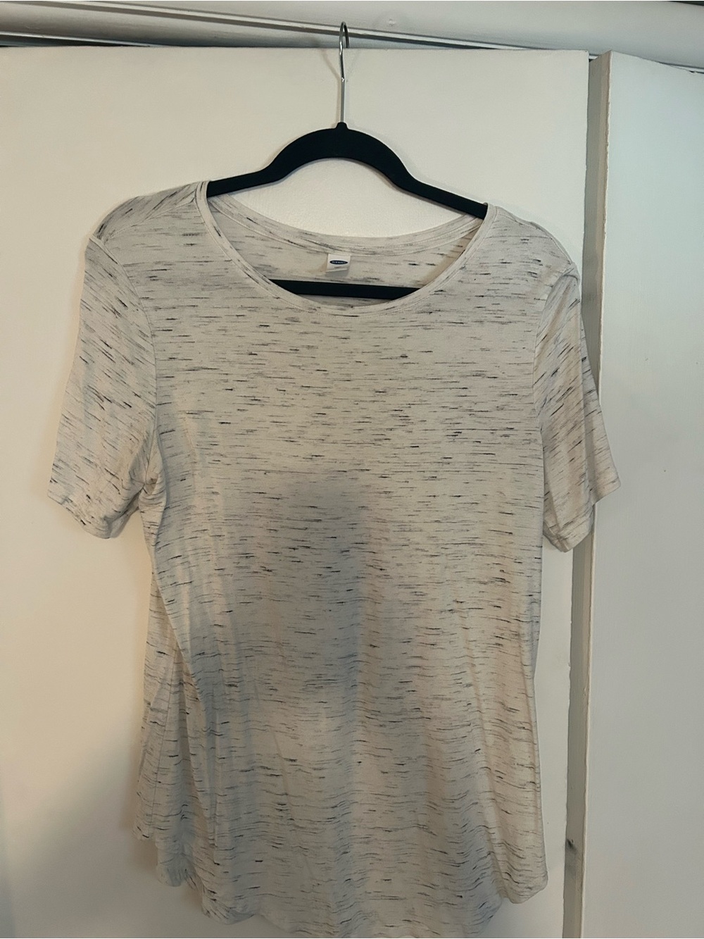 Old Navy Light Heather Luxe Short Sleeve Tee